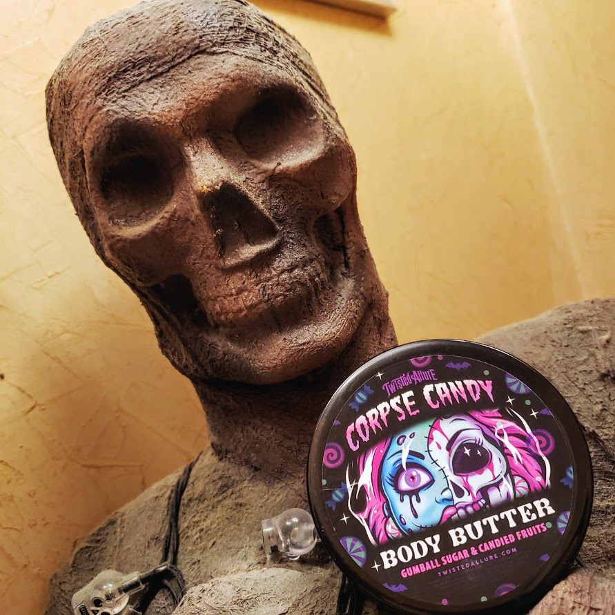 Customer photo review of Corpse Candy Body Butter (Gumball sugar & Candy Fruits)