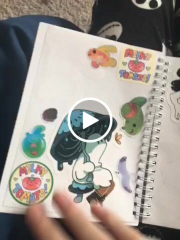 Customer video review of Cute Ghost Stickers! : V6
