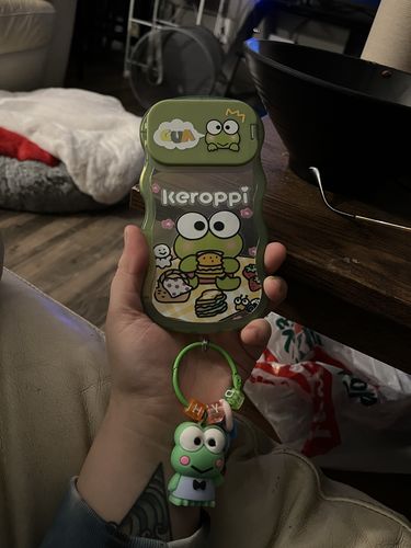 Customer photo review of Serenityll™ Sanrio Keroppi Cartoon iphone case