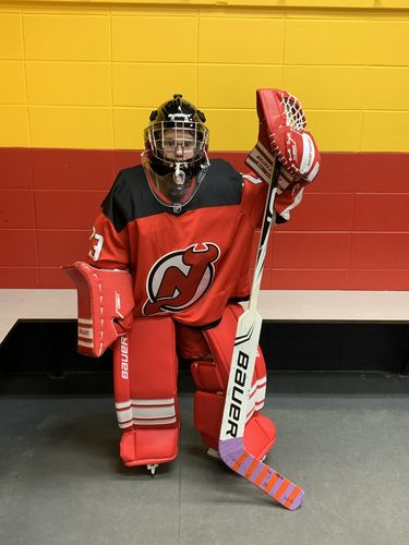 Customer photo review of Bauer Supreme GSX Junior Goalie Pads