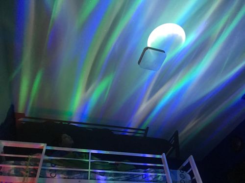 Customer photo review of Aurora Borealis Night Light