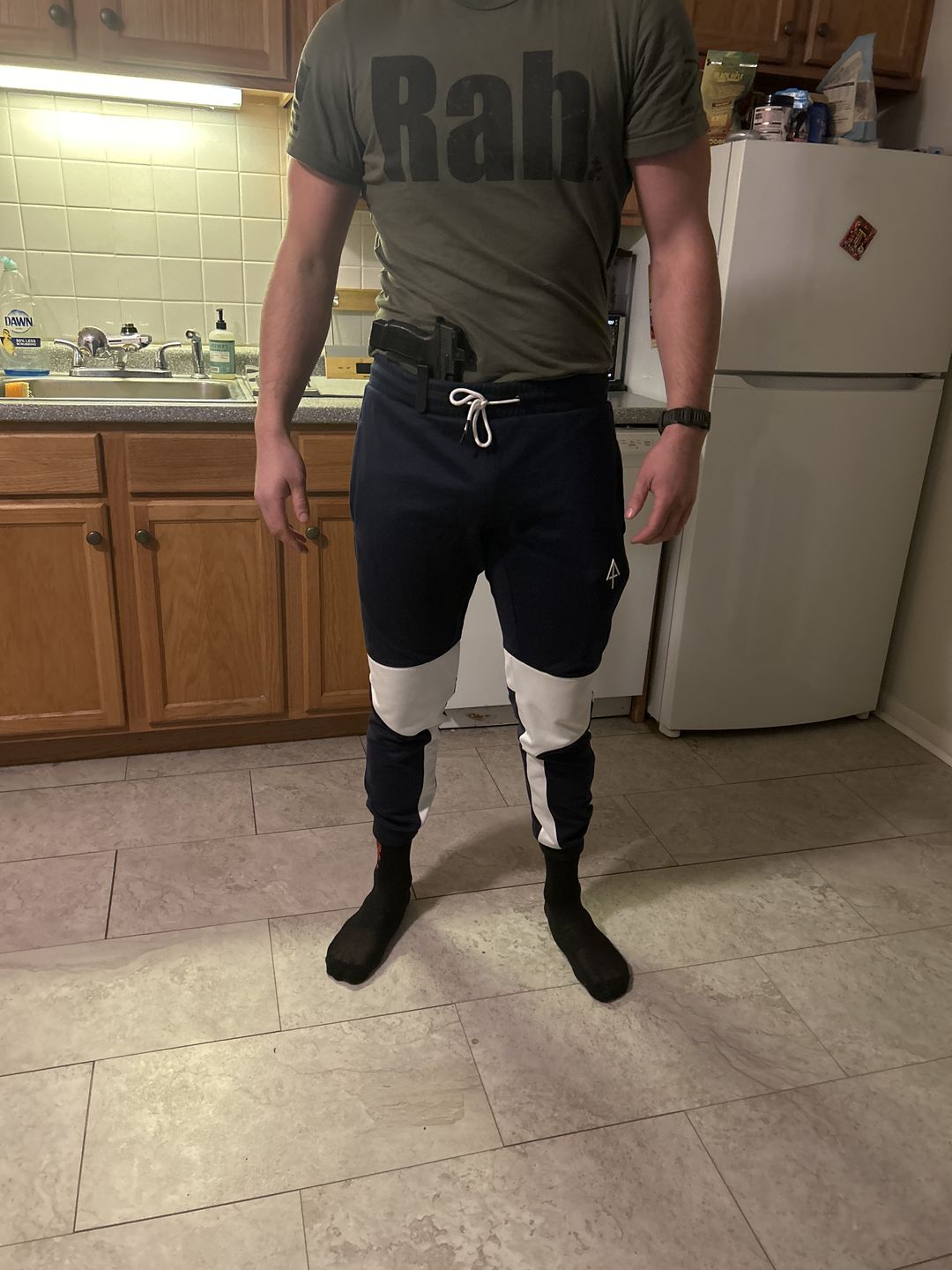 Customer photo review of Carrier Joggers Mk.II - Captain Blue