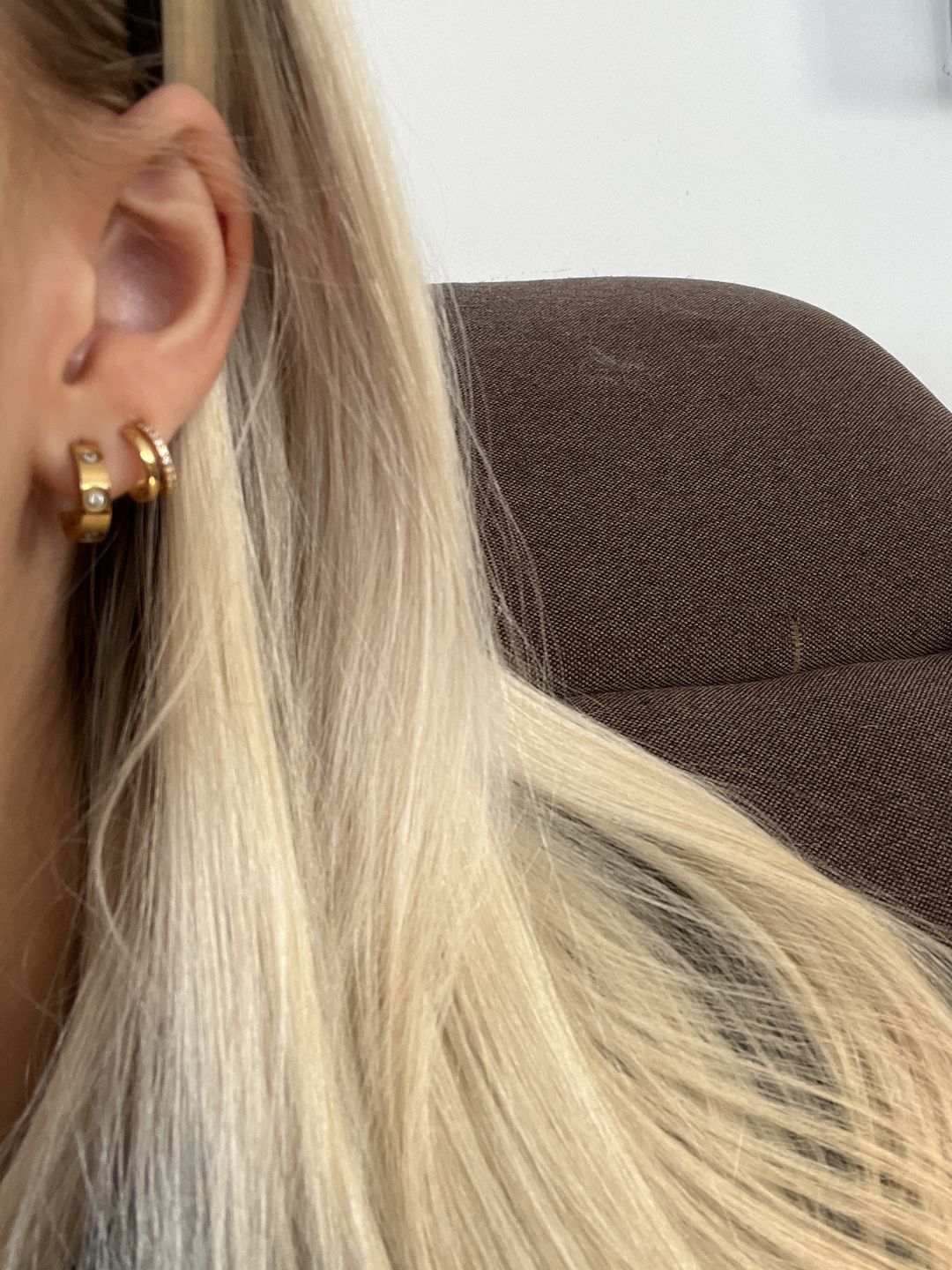 Customer photo review of Jolie Ohrstecker | 925 Echtsilber