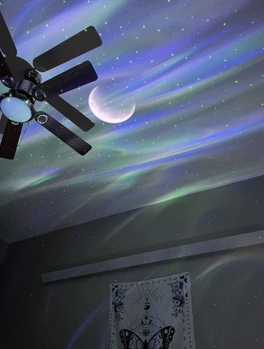 Customer photo review of Aurora Borealis Night Light