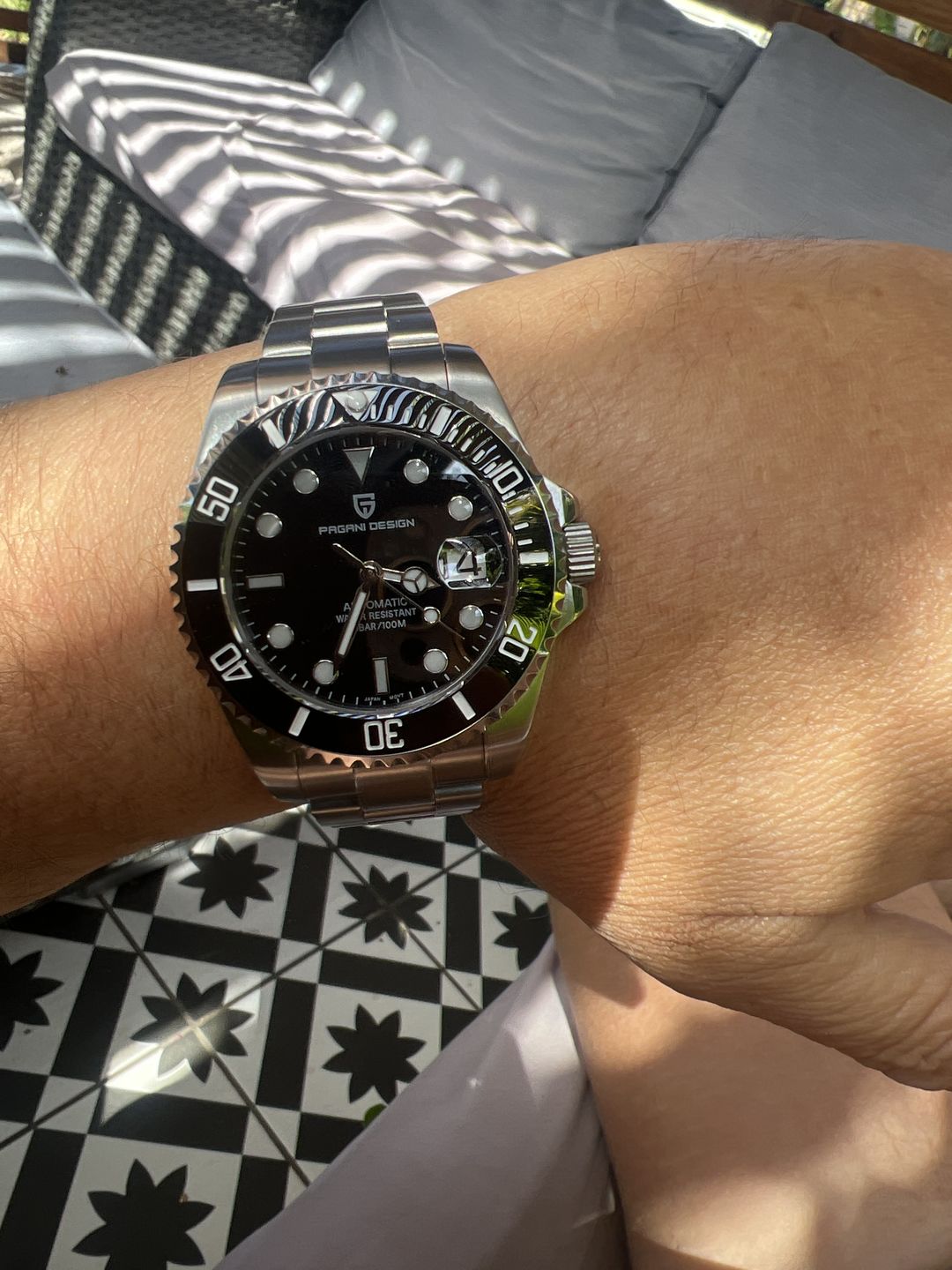 Customer photo review of Pagani Design PD-1639 "43MM Submariner Date"