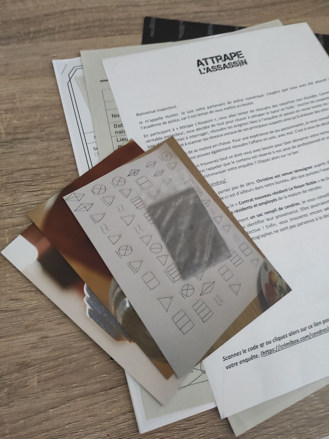 Customer photo review of Dossier 1: Cendres