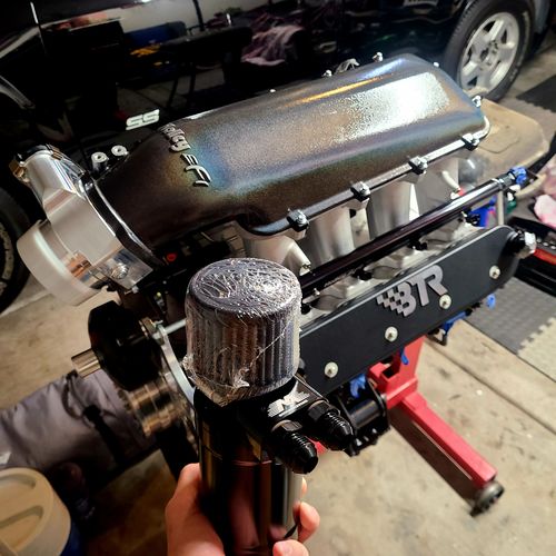 Customer photo review of Motion Raceworks Top Loader Billet Oil Catch Can ( Dual 10 AN Port ) 32-100
