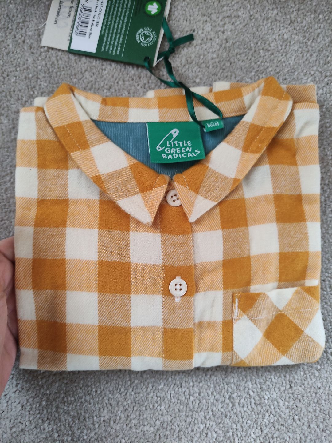 Customer photo review of Golden Check Out & About Long Sleeve Shirt
