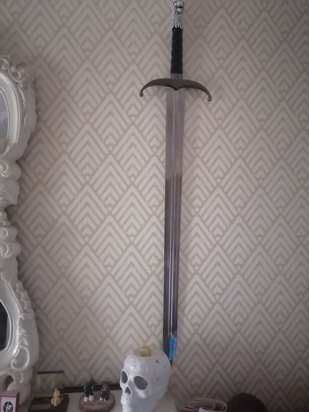 Customer photo review of Sword Hanger