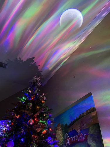 Customer photo review of Aurora Borealis Night Light