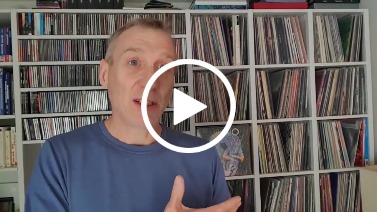 Customer video review of 12" Vinyl Record Display Frame - LP Wall Storage