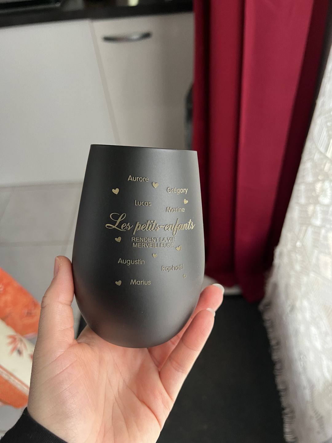 Customer photo review of Les petits-enfants - Grands-parents-Photophore