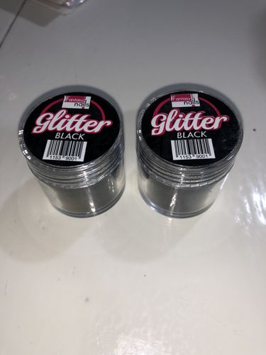 Customer photo review of Glitter #39 Negro Fantasy Nails