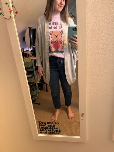 Customer photo review of You Are Not Hard To Love (Teddy Bear)