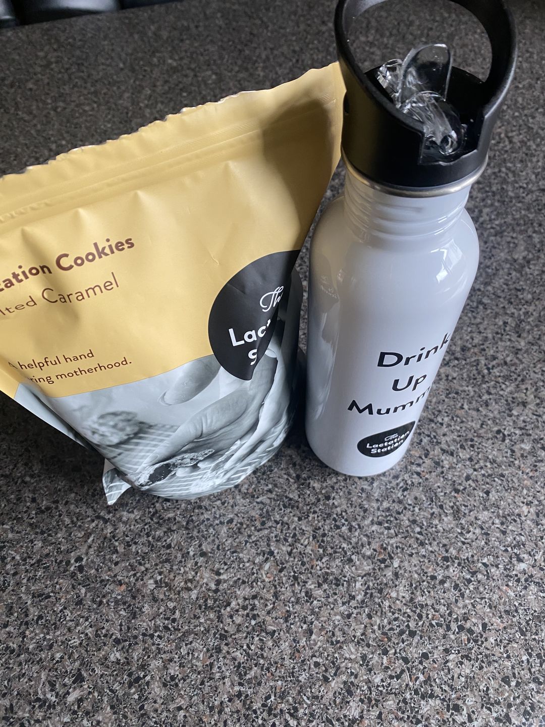 Customer photo review of Salted Caramel Lactation Cookies