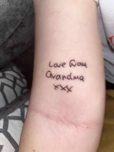 Customer photo review of TattooNumbx Numbing Cream