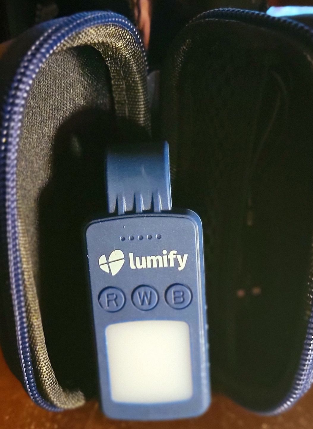 Customer photo review of uNight Light 2.0 + Case Bundle