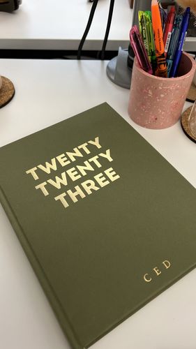 Customer photo review of 2025 Daily Diary