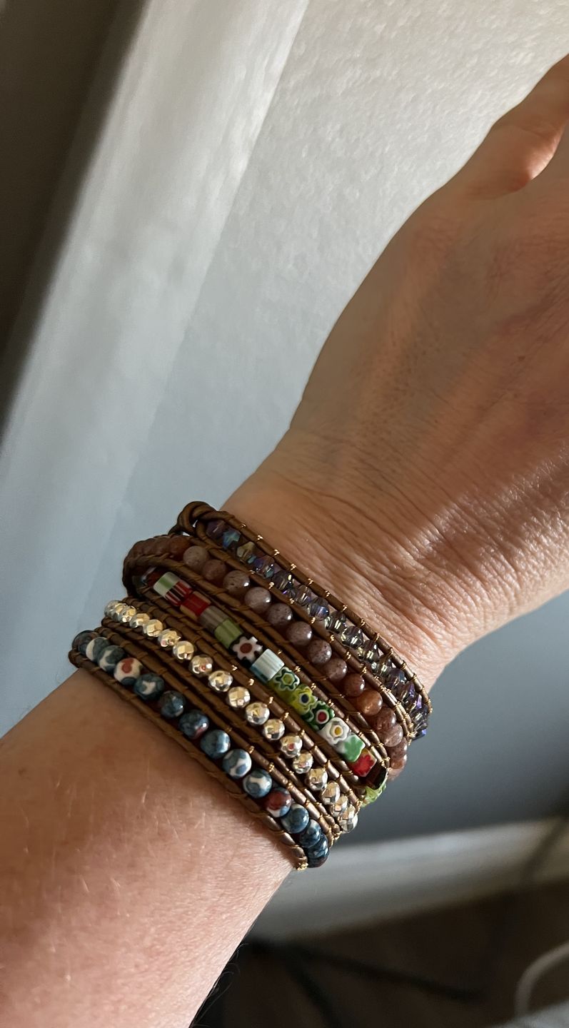 Customer photo review of Imperial Flower Protection Wrap Bracelet