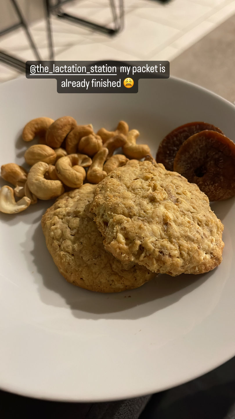 Customer photo review of White Choc Lactation Cookies