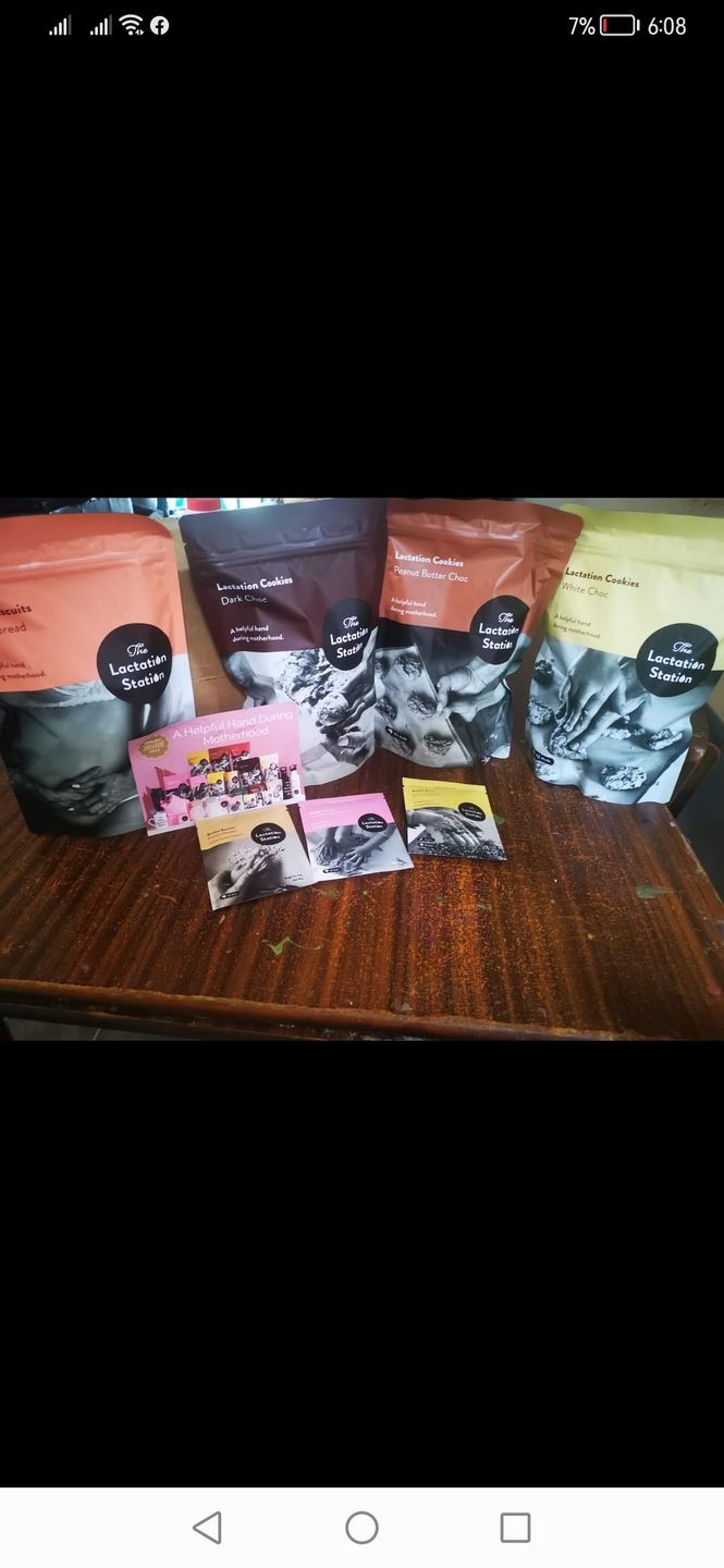 Customer photo review of White Choc Lactation Cookies