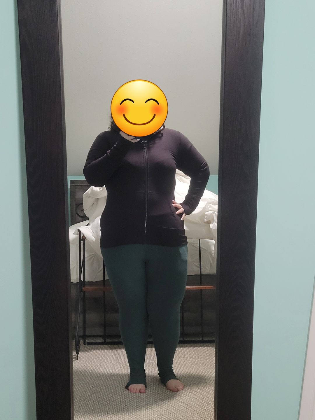 Customer photo review of *Freshly Baked* Zip Up Hoodie - Boxing Week