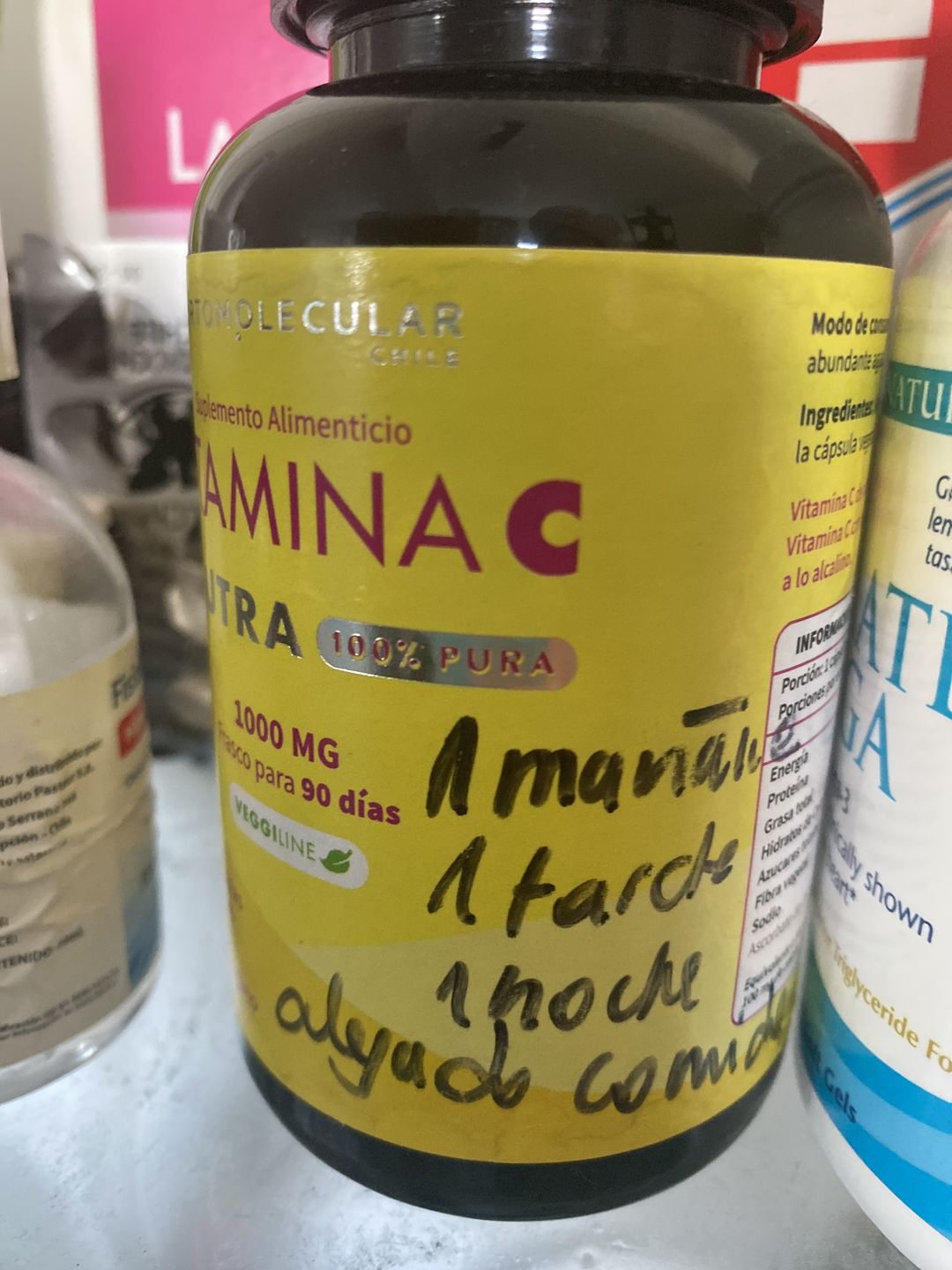 Customer photo review of Vitamina C neutra 1.000 mg-90 cáps