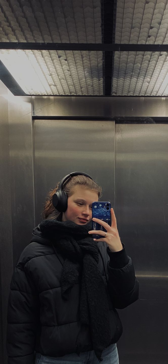 Customer photo review of Van gogh embossed iPhone cases