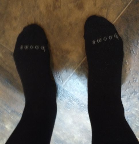 Customer photo review of Closed Toe: 20-30 mmHg - Black