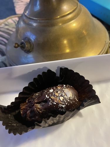 Customer photo review of Almond Butter Palm Bites