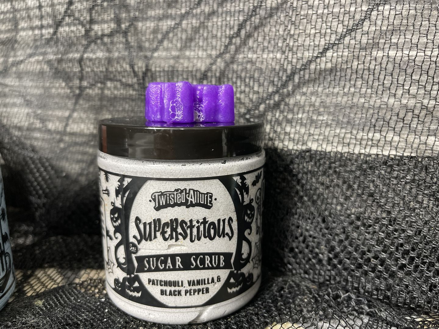 Customer photo review of The Witching Hour  Sugar Scrub (Clove, Sandalwoods & Apples)