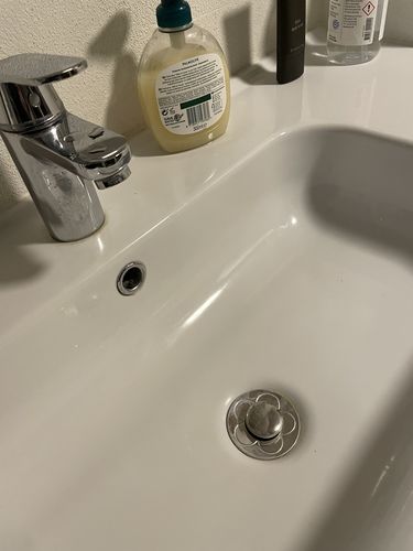 Customer photo review of Universal Afløbsfilter til Håndvask