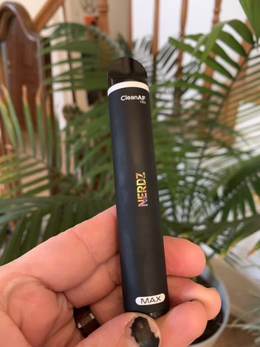 Customer photo review of 500mg CBD Disposable Vape Pen | CleanAF MAX