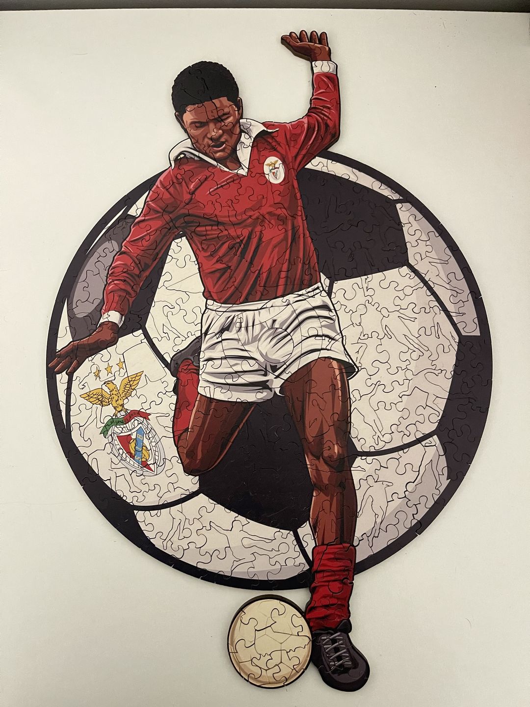Customer photo review of Eusébio - Official Wooden Puzzle