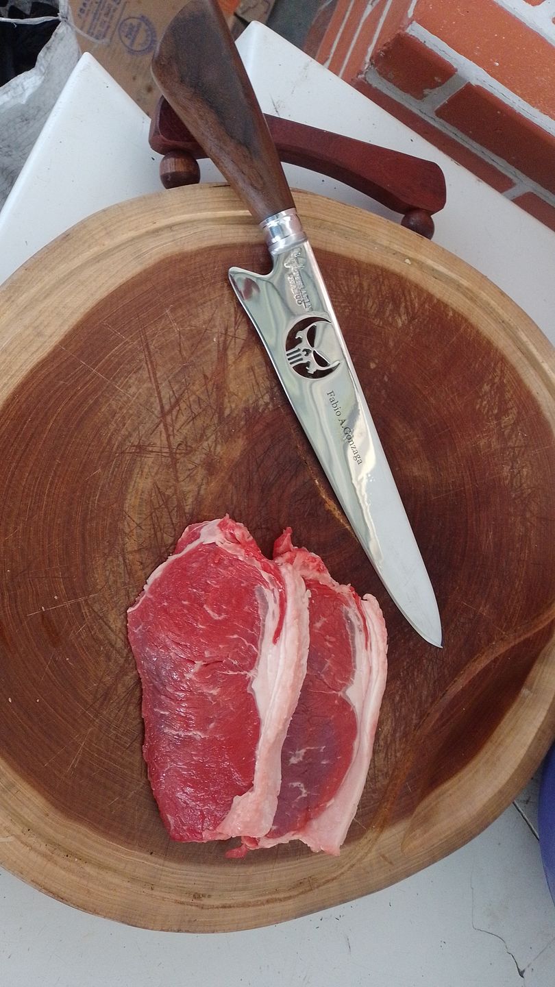 Customer photo review of Faca Artesanal Agro É TOP