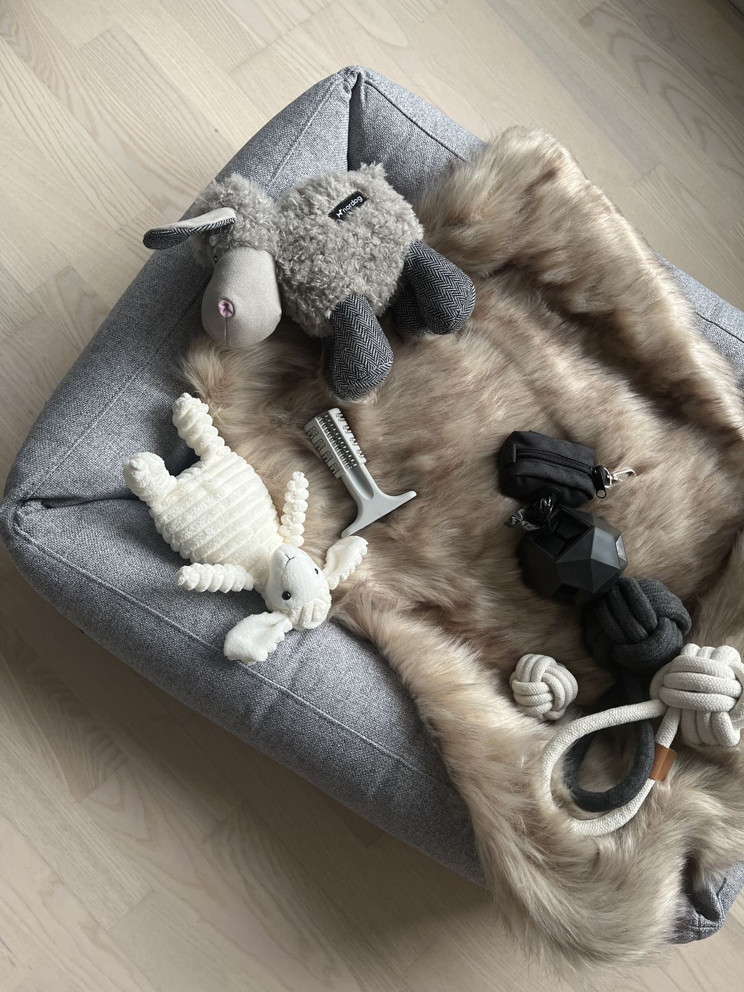 Customer photo review of Hundeseng 'HYGGE' (grå)