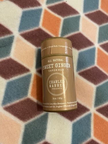 Customer photo review of North Carolina Sweet Ginger Rub