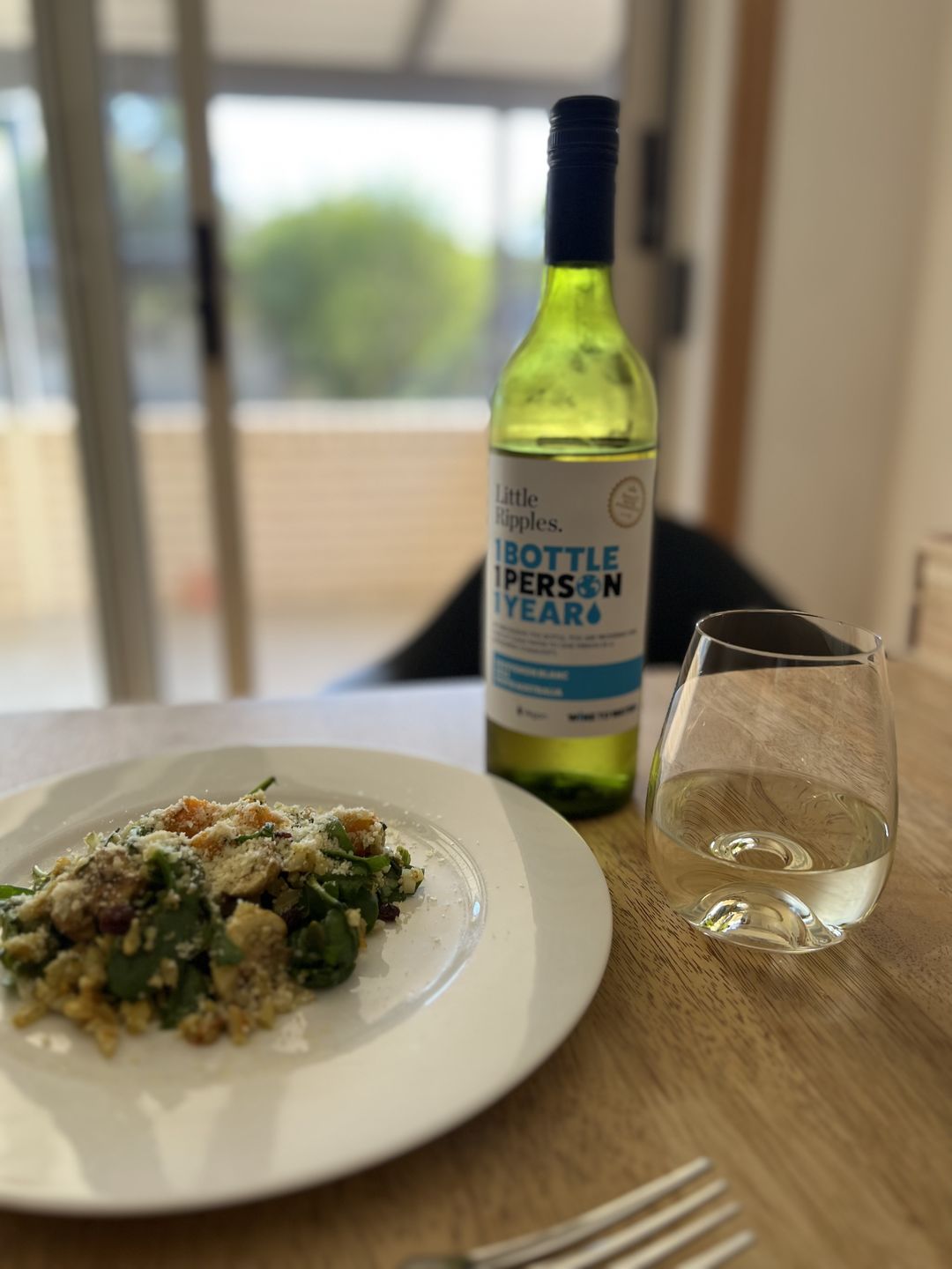 Customer photo review of Sparkling & Sav Blanc 2 pack
