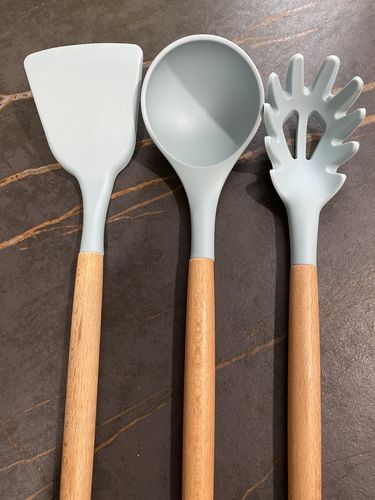 Customer photo review of 3-piece Cosmo Utensil Set