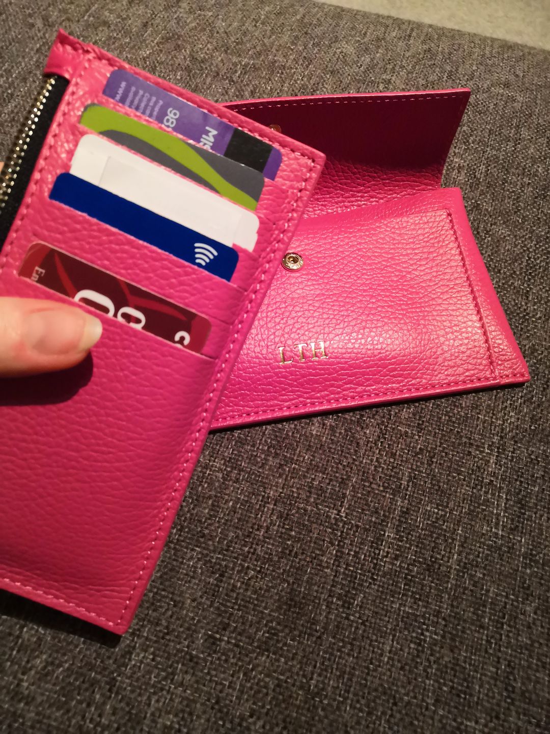 Customer photo review of Leather Lady Wallet