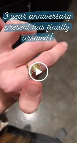 Customer video review of Moonstone Meditation Ring