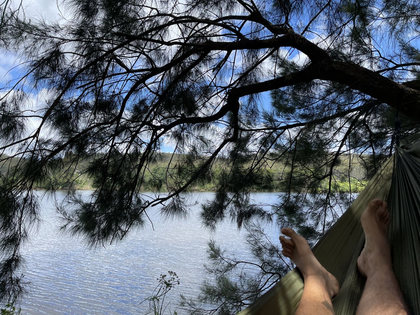 Customer photo review of Ultralight Hammock Set