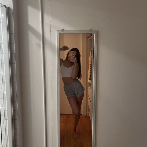 Customer photo review of SOFT CAMI BRA TOP