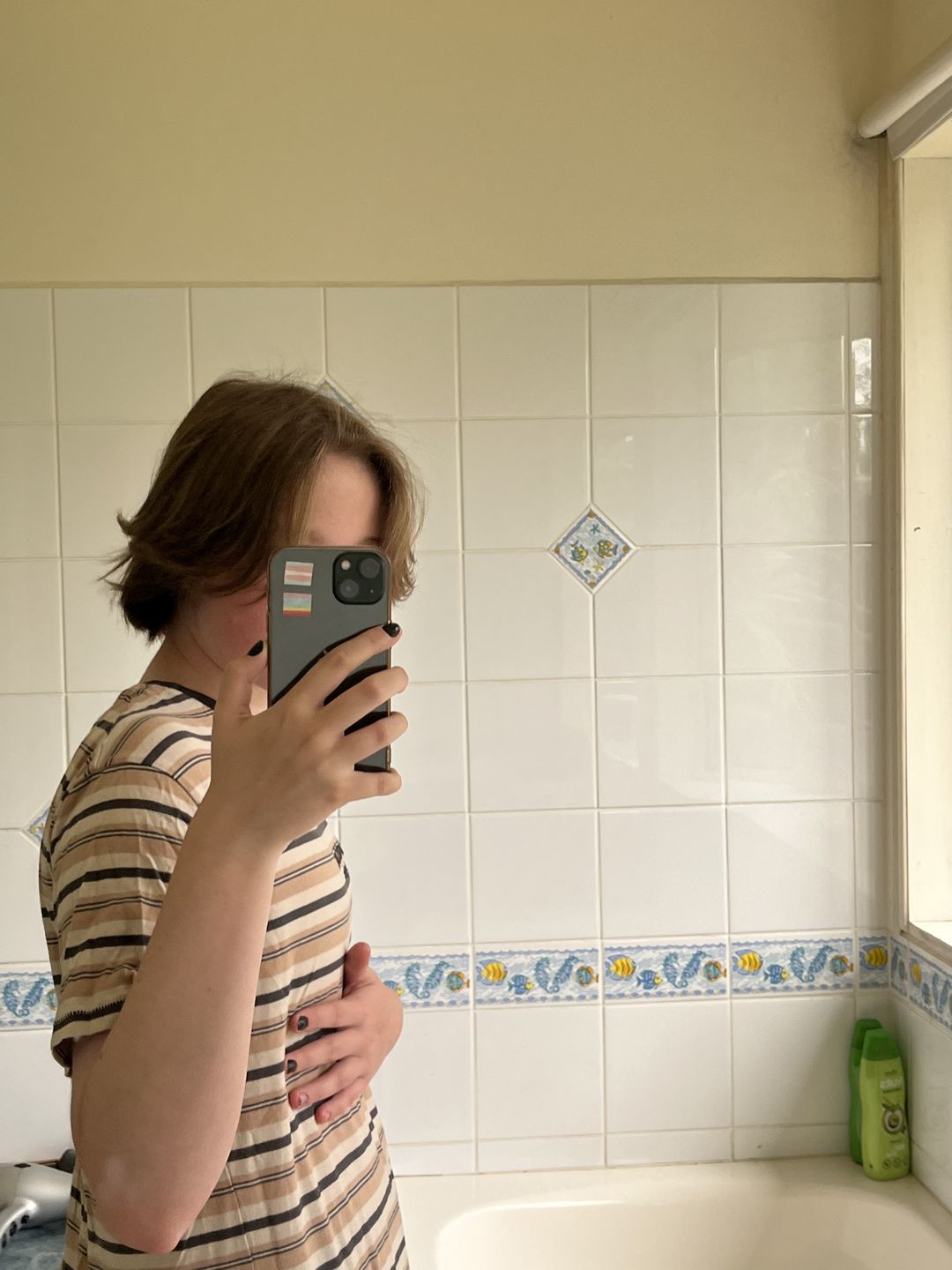 Customer photo review of Chest Binder 2.0