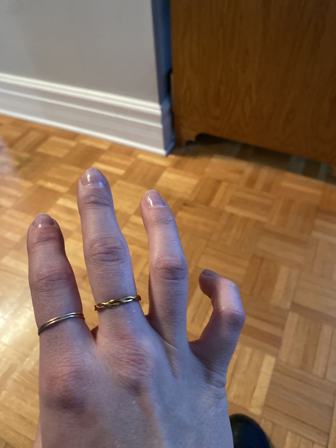 Customer photo review of Braided Ring - Gold