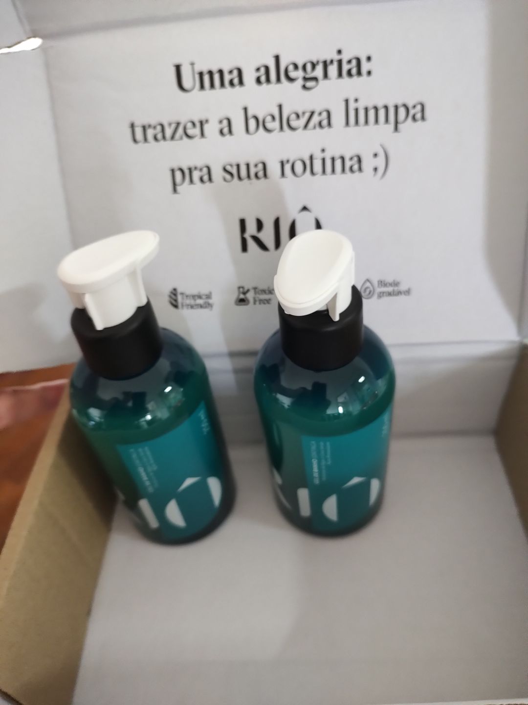 Customer photo review of Gel De Banho Joatinga