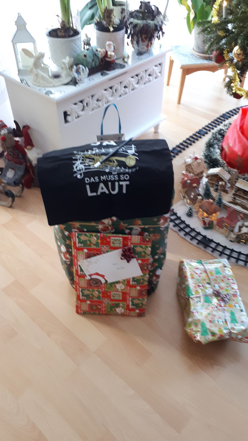 Customer photo review of Lustige Trompeter Notentasche für Trompete Musiker