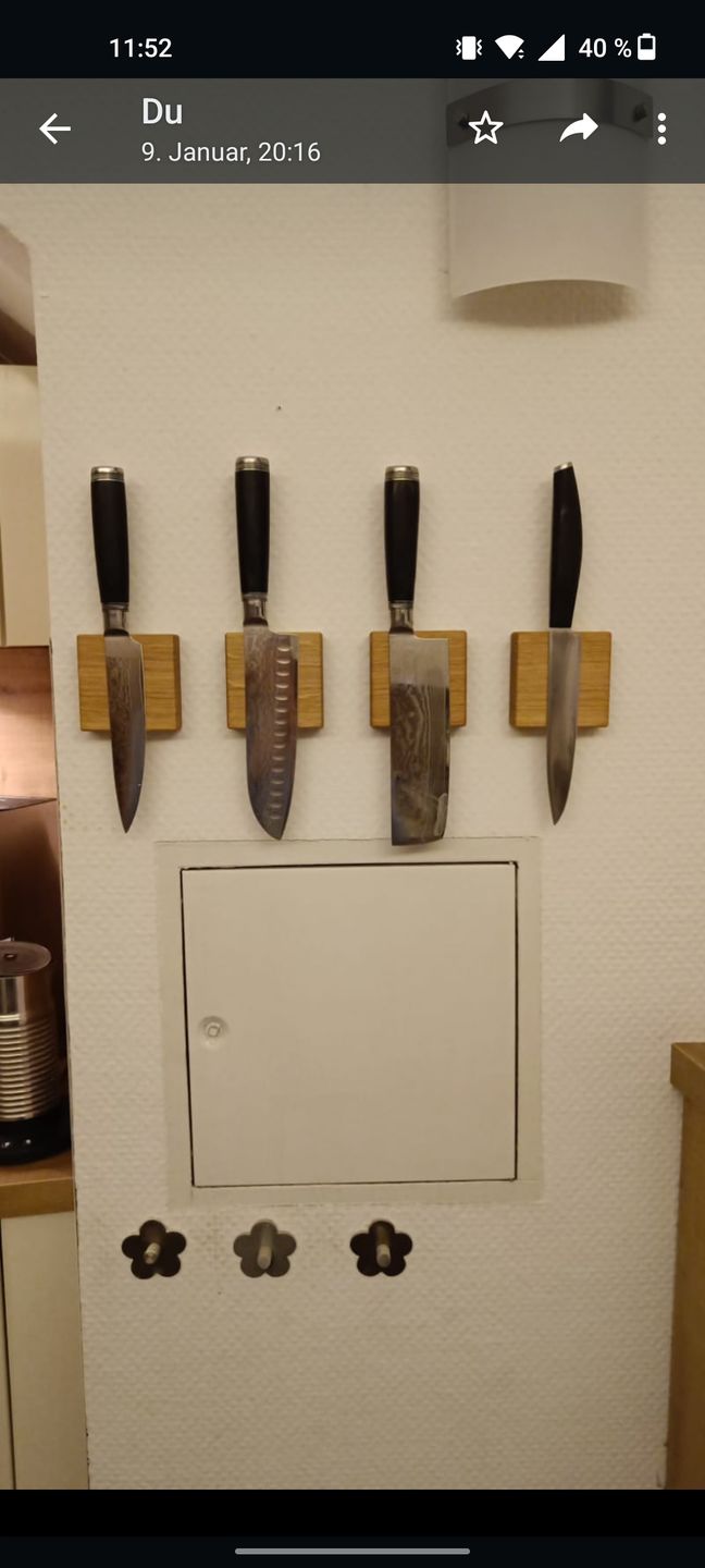 Customer photo review of Magnethalter CUBE  Sparset
