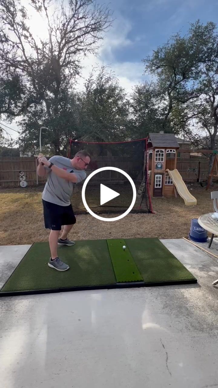 Customer video review of Fiberbuilt 7'x4' Grass Series Single-Hitting Studio Golf Mat