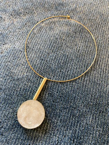 Customer photo review of Buwan Capiz Choker